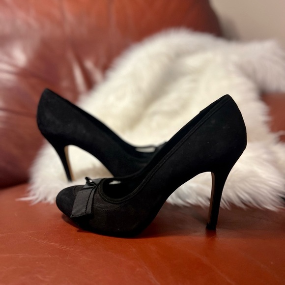 NWOT Black Sole Society Anya Size 8.5M with Bow - Picture 2 of 7